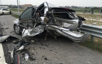 Tai nạn trên cao tốc Hà Nội - Hải Phòng, 1 người chết
