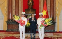 Thứ trưởng Nguyễn Văn Thành và Phạm Dũng được phong hàm Thượng tướng