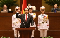 Lời tuyên thệ của tân Chủ tịch nước Trần Đại Quang