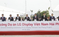 Khởi công dự án của Tập đoàn LGD tại KCN Tràng Duệ, Hải Phòng