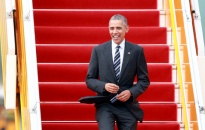 Ông Obama gặp gỡ hơn 100 doanh nghiệp tại Sài Gòn