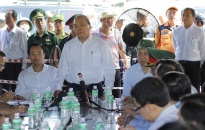 Thủ tướng Nguyễn Xuân Phúc làm việc với Đà Nẵng vụ chìm tàu