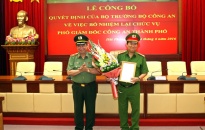 Đại tá Nguyễn Văn Coỏng được bổ nhiệm lại chức vụ Phó giám đốc CATP