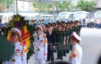 Lãnh đạo cấp cao dự Lễ viếng 9 quân nhân phi hành đoàn CASA-212