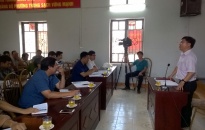 Đối thoại với 34 hộ dân có đất thu hồi thuộc dự án KĐT Ximăng