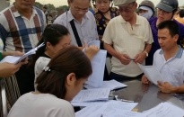 64 hộ dân nhận đất TĐC dự án Khu đô thị Xi măng đợt 3