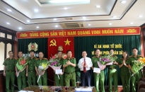 CATP khen thưởng CAQ Hồng Bàng