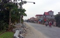 Huyện Tiên Lãng: Đường 212 xuống cấp trầm trọng