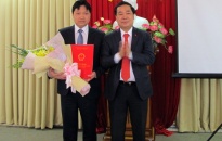 Ông Trần Văn Phương giữ chức Phó giám đốc Sở Tài nguyên-Môi trường