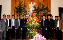 Lãnh đạo CATP thăm Tòa Giám mục Hải Phòng