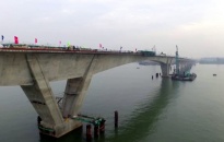 Cầu Tân Vũ - Lạch Huyện sẽ thông tuyến tháng 5-2017