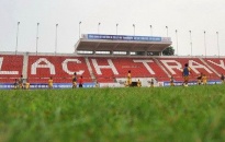 Vòng 8 V. League 2017: Sân Lạch Tray không khán giả