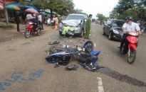 Tai nạn giao thông tại xã Lưu Kiếm, 1 người tử vong