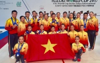 Giải thể dục Aerobic Suzuki World Cup 2017: VĐV Việt Anh giành 1 HCB, 1 HCĐ