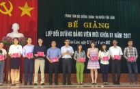 Xây dựng Đảng: Huyện Tiên Lãng bồi dưỡng đảng viên mới