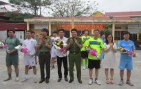 Giải bóng chuyền CAH Kiến Thụy: Đội An ninh tổng hợp phụ trách xã đoạt giải Nhất