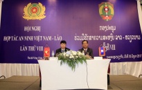 Hội nghị hợp tác An ninh Việt Nam - Lào lần thứ VIII