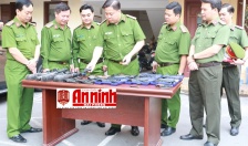 Công an các xã: Bắt 5 vụ liên quan đến VK, CCHT; thu 3 súng quân dụng, 39 đạn, 2 CCHT, 1 vũ khí thô sơ