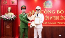 Công an tỉnh Hải Dương bổ nhiệm, điều động lãnh đạo Công an nhiều địa phương
