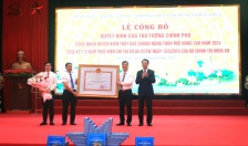 Công bố Quyết định của Thủ tướng Chính phủ công nhận huyện Kiến Thụy đạt chuẩn NTM nâng cao năm 2024; biểu dương các tập thể, cá nhân xuất sắc trong thực hiện Chỉ thị 05