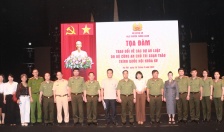 Cục Truyền thông CAND: Toạ đàm, tập huấn, cung cấp thông tin, tuyên truyền về các dự án Luật