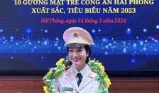 Nữ đại úy công an cấp xã hai lần được vinh danh là gương mặt trẻ Công an Hải Phòng xuất sắc, tiêu biểu
