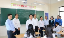 Phó thủ tướng Chính phủ Lê Thành Long kiểm tra công tác chuẩn bị tổ chức Kỳ thi tốt nghiệp THPT năm 2025 tại Hải Phòng