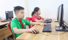 Sôi nổi Hội thi Tin học trẻ thành phố năm học 2024 - 2025”