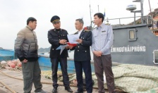 Tăng cường thanh tra việc chấp hành các quy định của pháp luật trong hoạt động khai thác thủy sản trên biển