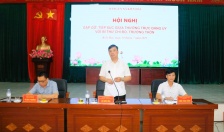 Thường trực Đảng uỷ xã Kiến Hải gặp gỡ, tiếp xúc Bí thư Chi bộ, Trưởng thôn khu dân cư