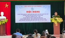 Xã Văn Phong (huyện Cát Hải) tổ chức tuyên truyền, phổ biến kiến thức pháp luật về PCCC