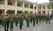 Công an Thái Bình: Khai giảng lớp 'Học làm chiến sĩ Công an'