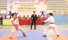 Bế mạc và trao Giải thi đấu bộ môn Karate trong chương trình Đại hội Thể dục thể thao Hải Phòng lần thứ 9 năm 2021