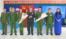 Đại hội điểm Chi đoàn Phòng Cảnh sát THAHS & HTTP, CATP: Thượng uý Nguyễn Quốc Cường tái cử giữ chức Bí thư