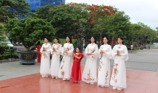 Các Hoa hậu, Á hậu người Hải Phòng dâng hương tưởng nhớ Nữ tướng Lê Chân