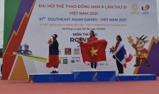 SEA Games 31: Đội tuyển Rowing Việt Nam đứng thứ Nhất toàn đoàn với 16 Huy chương