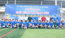 Huyện An Dương 18 đội tuyển tham gia giải bóng đá giao hữu năm 2022 