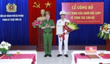 Thượng tá Quách Tiến Hải được bổ nhiệm giữ chức vụ Trưởng Phòng Kỹ thuật hình sự - CATP