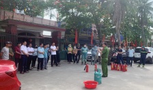 Huyện An Lão:  Tuyên truyền, phổ biến kiến thức Pháp luật về PCCC&CNCH tại xã Quang Trung