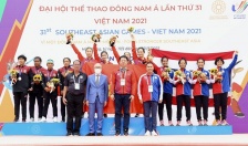 Sea Games 31: Đội đua thuyền Canoeing Việt Nam thi đấu xuất sắc đoạt thêm 2 huy chương vàng