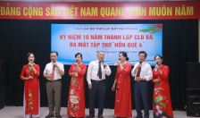 CLB Thơ Lục bát Hải Phòng: Kỷ niệm 10 năm thành lập và ra mắt tập thơ “Hồn quê 4”