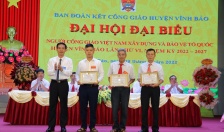 Đại hội đại biểu người Công giáo Việt Nam xây dựng và bảo vệ Tổ quốc huyện Vĩnh Bảo lần thứ 6 nhiệm kỳ 2022-2027