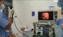 Bệnh viện Trẻ em Hải Phòng: Cấp cứu kịp thời bé 22 tháng tuổi bị đinh vít 1,5 cm găm vào phế quản