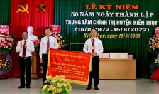 Kỷ niệm 50 năm ngày thành lập Trung tâm Chính trị huyện Kiến Thụy
