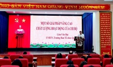 Quận Lê Chân:  Tập huấn nghiệp vụ công tác xây dựng Đảng