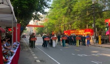 Sôi nổi hội thao kỹ thuật chữa cháy, CNCH lực lượng PCCC dân phòng quận Kiến An năm 2022