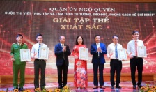 Quận ủy Ngô Quyền    	Trao 30 giải tập thể và cá nhân trong cuộc thi viết “Học tập và làm theo tư tưởng, đạo đức, phong cách Hồ Chí Minh”