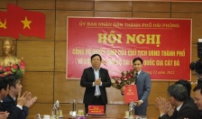 Đồng chí Nguyễn Văn Dinh giữ chức Phó Giám đốc Vườn Quốc gia Cát Bà