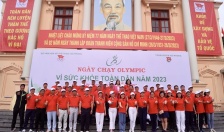 Gần 2000 người tham gia Ngày chạy Olympic vì sức khỏe toàn dân thành phố Hải Phòng năm 2023