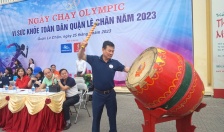 Quận Lê Chân:  Phát động tháng hoạt động thể dục, thể thao và Ngày chạy Olimpic vì sức khỏe toàn dân